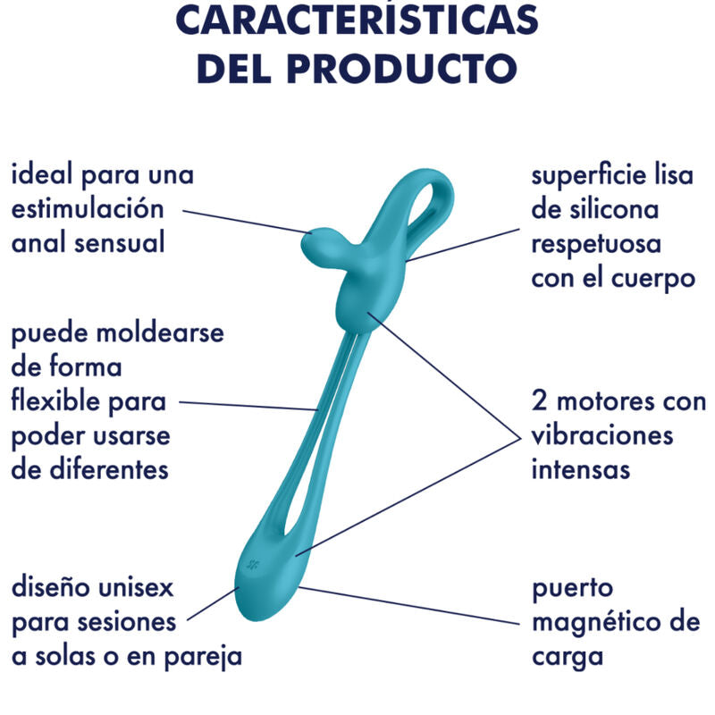 SATISFYER - ΣΥΝΔΕΣΤΕ & ΠΑΙΞΤΕ 1 ΕΥΚΑΜΠΤΟΣ ΠΟΛΥΔΟΝΗΤΗΣ