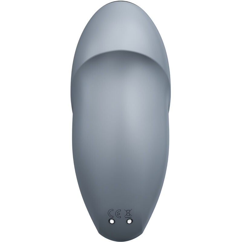 Δονητής SATISFYER - TAP & CLIMAX 1 LAY-ON Γκρι
