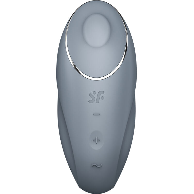Δονητής SATISFYER - TAP & CLIMAX 1 LAY-ON Γκρι