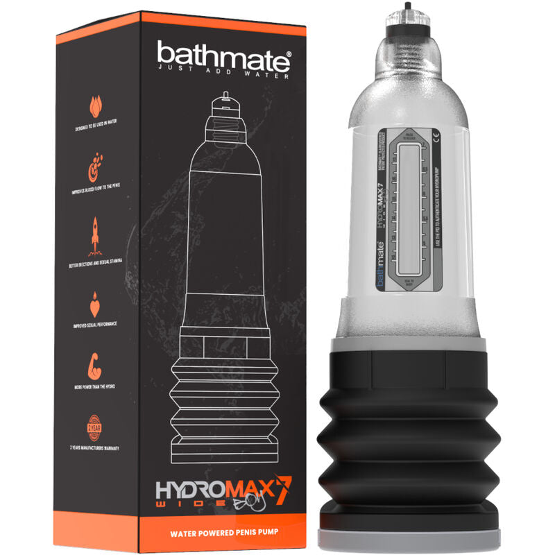 BATHMATE - HYDROMAX 7 WIDE BOY X30 ΔΙΑΦΑΝΕΣ