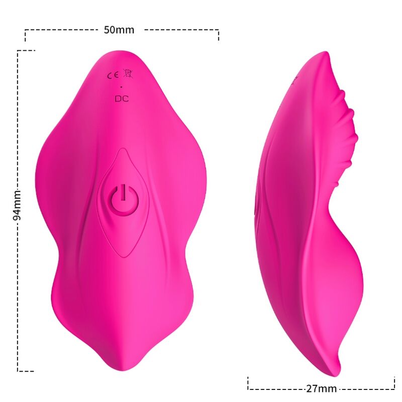 ARMONY - WHISPER WEARABLE PANTIES ΔΟΝΗΤΗΣ ΜΕ ΤΗΛΕΧΕΙΡΙΣΤΗΡΙΟ ΦΟΥΞΙΑ