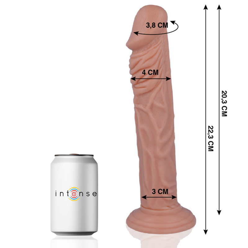 MR INTENSE - 27 ΡΕΑΛΙΣΤΙΚΟΣ ΠΕΤΡΕΣ 22,3 CM -O- 4 CM