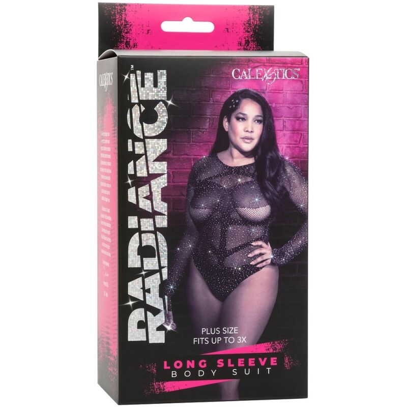 CALEXOTICS - Ολόσωμη φόρμα με μακριά μανίκια RADIANCE RHINE PLUS SIZE