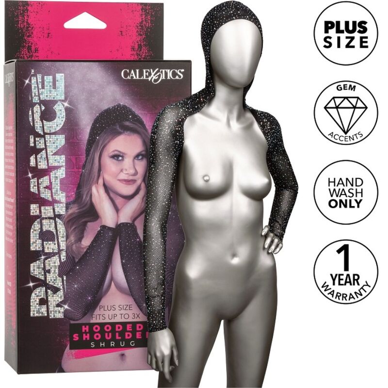 CALEXOTICS - RADIANCE ΚΟΥΚΟΥΛΑ ΩΜΩΝ RHINE PLUS SIZE