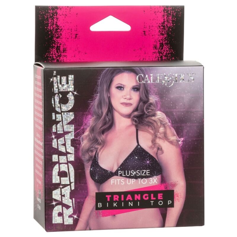 CALEXOTICS - RADIANCE ΤΡΙΓΩΝΟ ΜΠΙΚΙΝΙ ΤΟΠ RHINE PLUS SIZE