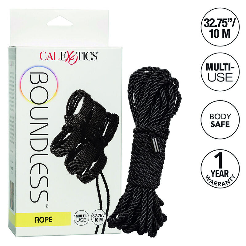 CALEXOTICS - ΣΧΟΙΝΙ BOUNDLESS 10M ΜΑΥΡΟ