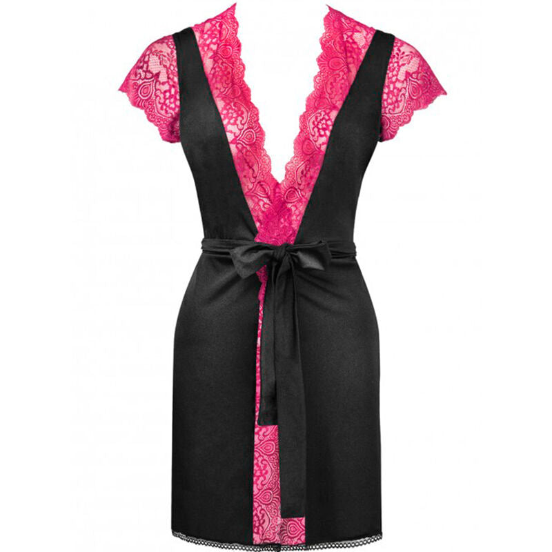 LIVCO CORSETTI FASHION - KUMIKO LC 90428 ΡΟΦΗΜΑ + ΕΣΩΡΟΥΧΟ ΜΑΥΡΟ S/M