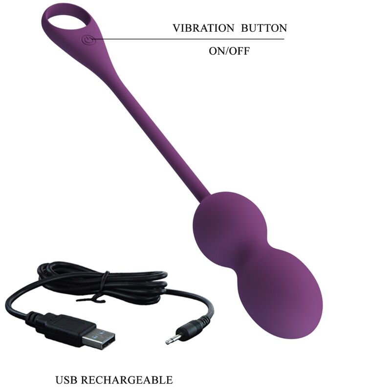 PRETTY LOVE - ΤΗΛΕΧΕΙΡΙΣΤΗΡΙΟ ΕΦΑΡΜΟΓΗΣ ELVIRA KEGEL BALLS ΜΩΒ