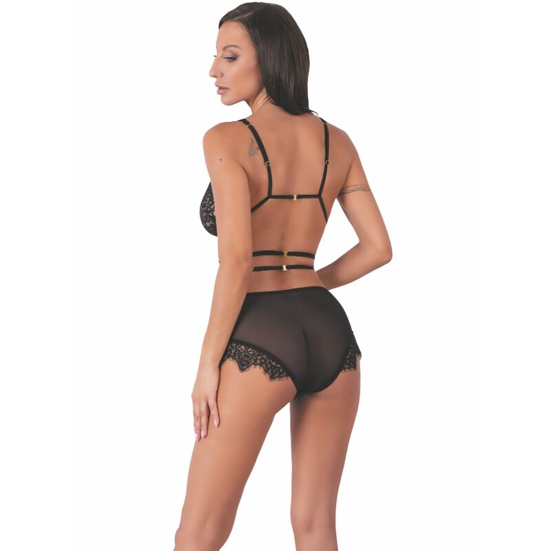 LIVCO CORSETTI FASHION - DREZNA LC 90733 ΣΟΥΤΙΕΝ + ΚΙΛΟΚΟ ΜΑΥΡΟ L/XL