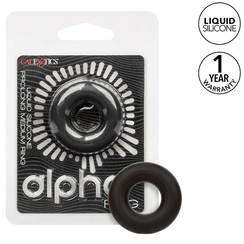 CALEXOTICS - ΔΑΧΤΥΛΙΔΙ ALPHA PROLONG MEDIUM ΜΑΥΡΟ