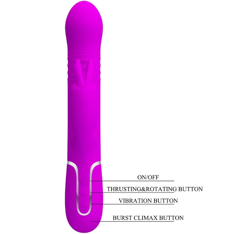ΔΟΝΗΤΗΣ PRETTY LOVE - COALE RABBIT PEARLS VIOLET
