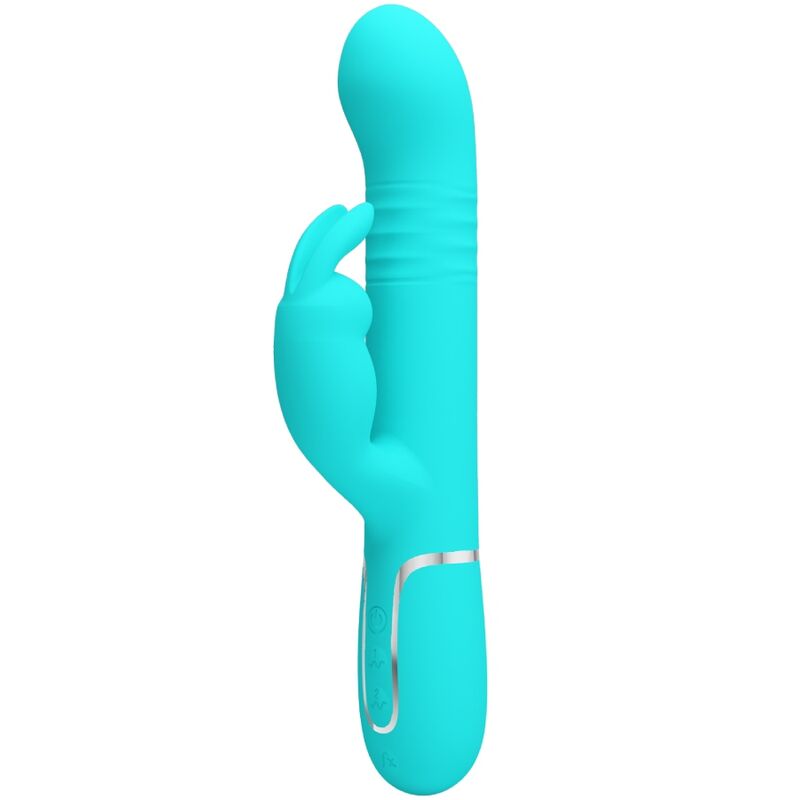 ΔΟΝΗΤΗΣ PRETTY LOVE - COALE RABBIT PEARLS AQUA GREEN