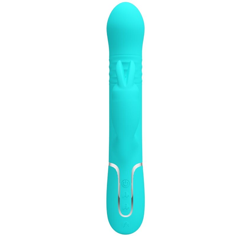 ΔΟΝΗΤΗΣ PRETTY LOVE - COALE RABBIT PEARLS AQUA GREEN