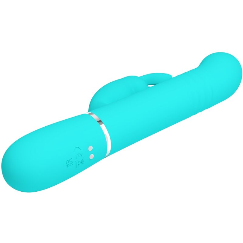 ΔΟΝΗΤΗΣ PRETTY LOVE - COALE RABBIT PEARLS AQUA GREEN