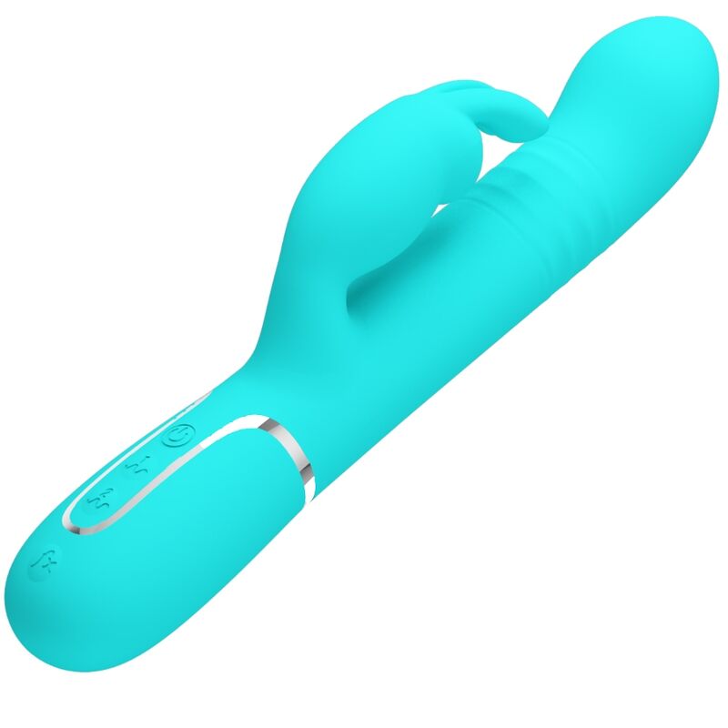 ΔΟΝΗΤΗΣ PRETTY LOVE - COALE RABBIT PEARLS AQUA GREEN