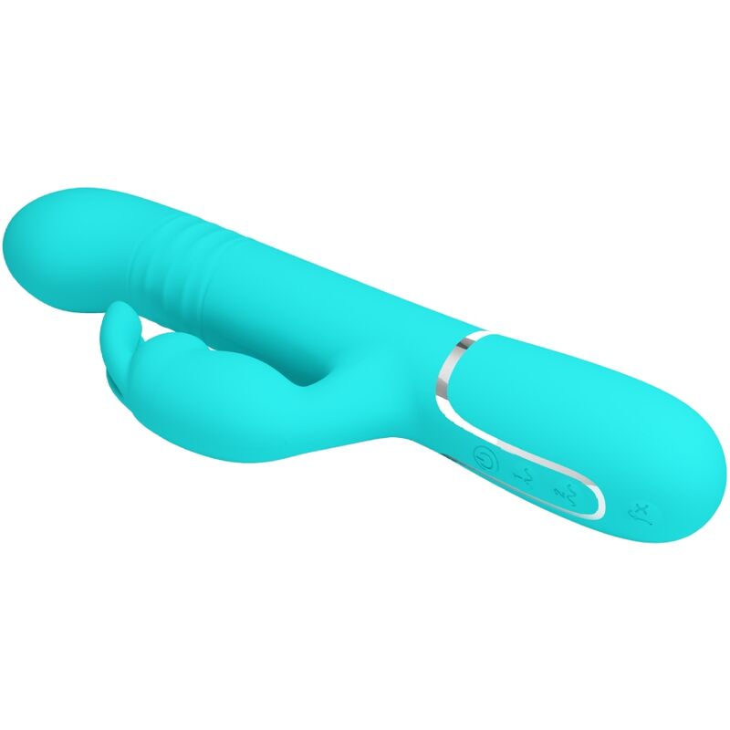 ΔΟΝΗΤΗΣ PRETTY LOVE - COALE RABBIT PEARLS AQUA GREEN