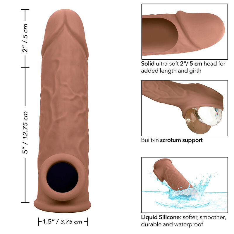 CALEXOTICS - PERFORMANCE MAXX LIFE-LIKE EXTENSION 7 ΚΑΣΤΑΝΟ ΔΕΡΜΑ