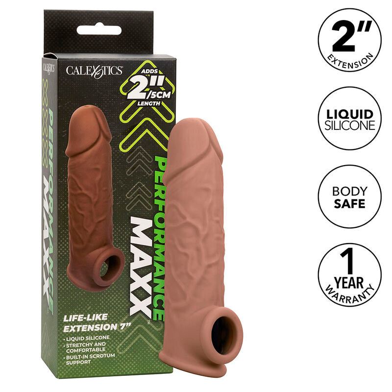 CALEXOTICS - PERFORMANCE MAXX LIFE-LIKE EXTENSION 7 ΚΑΣΤΑΝΟ ΔΕΡΜΑ