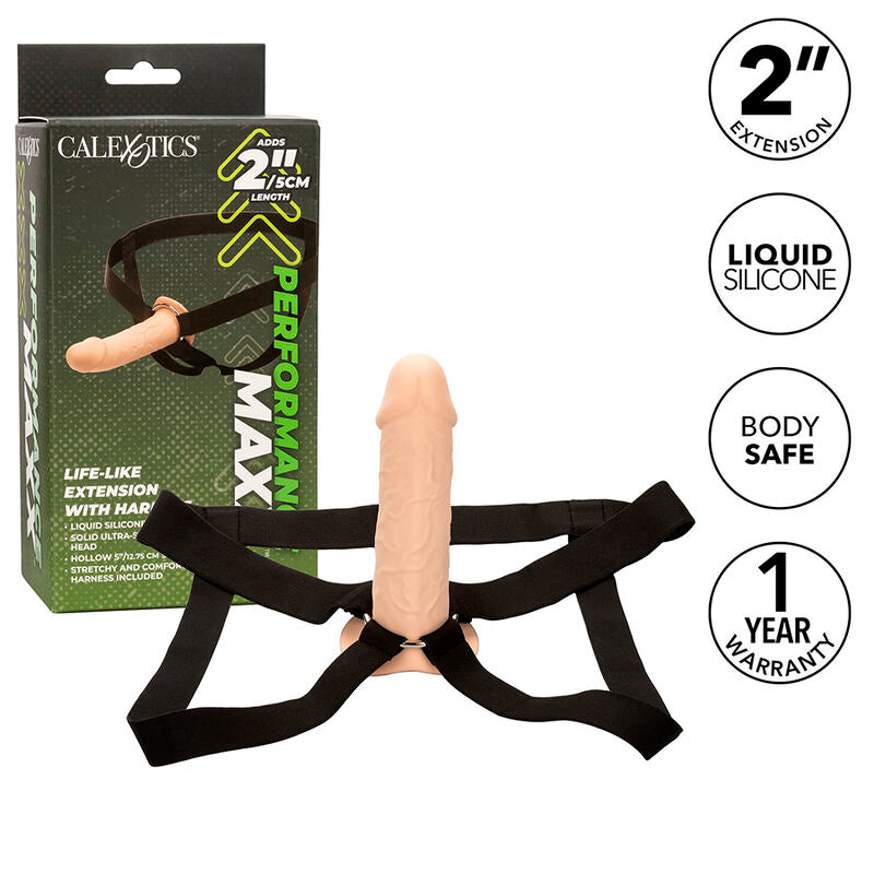 CALEXOTICS - PERFORMANCE MAXX ΕΠΕΚΤΑΣΗ ΖΩΗΣ ΜΕ ΑΝΟΙΚΤΟ ΔΕΡΜΑ HARNESS