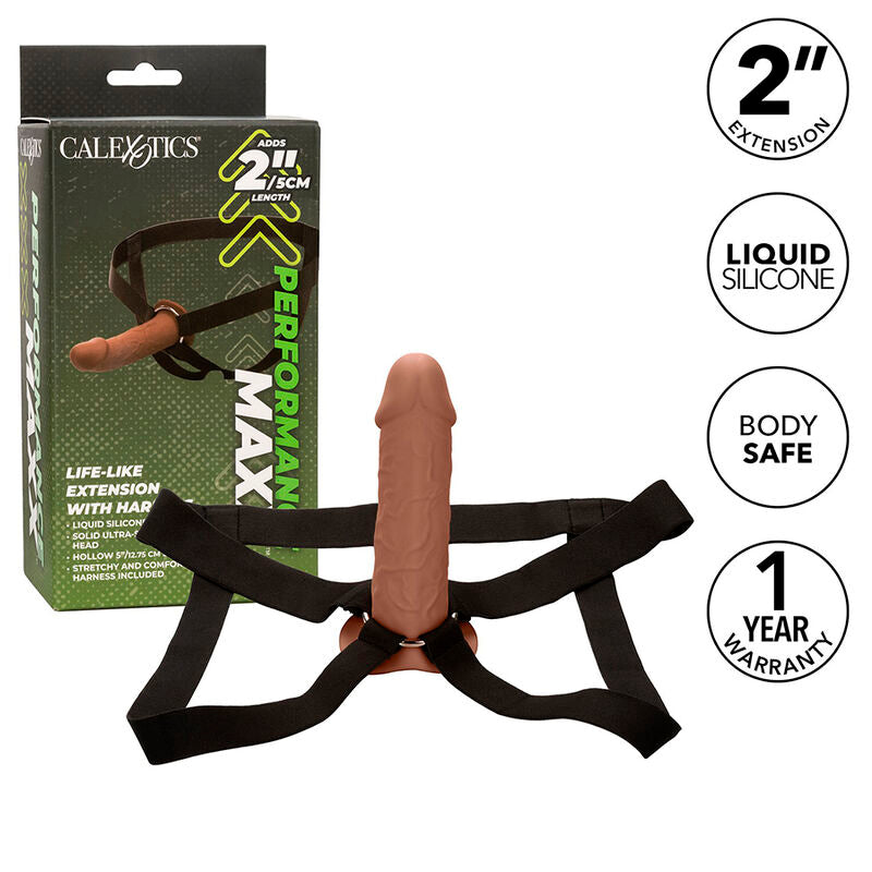CALEXOTICS - PERFORMANCE MAXX ΕΠΕΚΤΑΣΗ ΖΩΗΣ ΜΕ ΕΞΑΡΤΗΜΑ ΚΑΦΕ ΔΕΡΜΑ