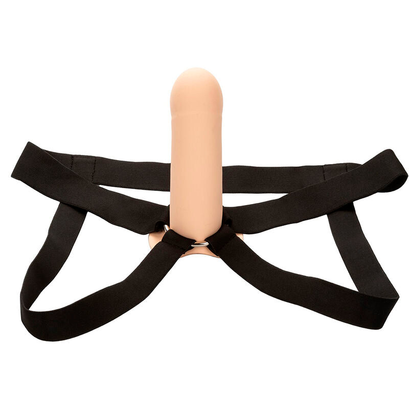 CALEXOTICS - PERFORMANCE MAXX EXTENSION ΜΕ HARNESS ΑΝΟΙΧΤΟ ΔΕΡΜΑ