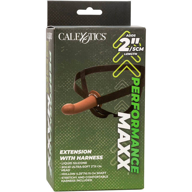 CALEXOTICS - PERFORMANCE MAXX EXTENSION ΜΕ ΕΞΑΡΤΗΜΑ ΓΙΑ ΚΑΦΕ ΔΕΡΜΑ