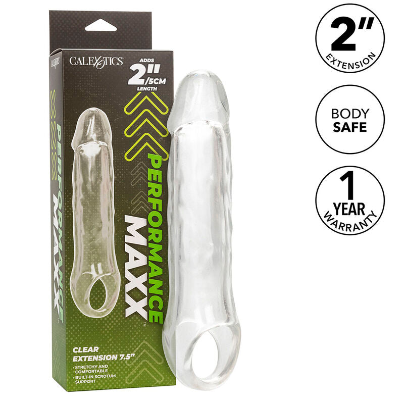 CALEXOTICS - PERFORMANCE MAXX CLEAR EXTENSION 7,5 ΔΙΑΦΑΝΕΣ