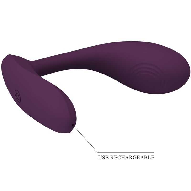 PRETTY LOVE - BAIRD G-SPOT 12 Δονήσεων ΕΠΑΝΑΦΟΡΤΙΖΟΜΕΝΗ ΕΦΑΡΜΟΓΗ LILA