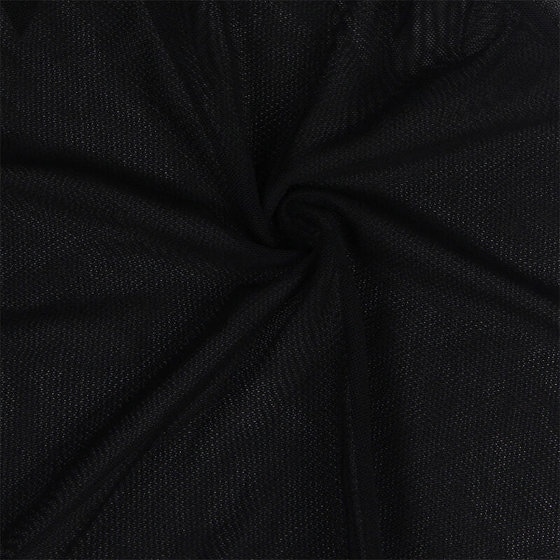 SUBBLIME - ΥΦΑΣΜΑ ΑΠΟ ΤΥΛΙ BABYDOLL ΜΕ ΔΑΝΤΕΛΑ ΚΑΙ ΛΟΥΛΟΥΔΙ ΜΑΥΡΟ S/M