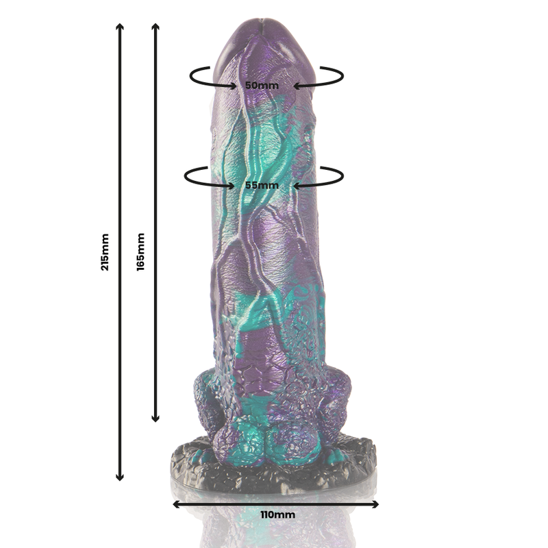 EPIC - BASILISK DILDO ΔΙΠΛΟ SLACY PLEASURE ΜΕΓΑΛΟ ΜΕΓΕΘΟΣ