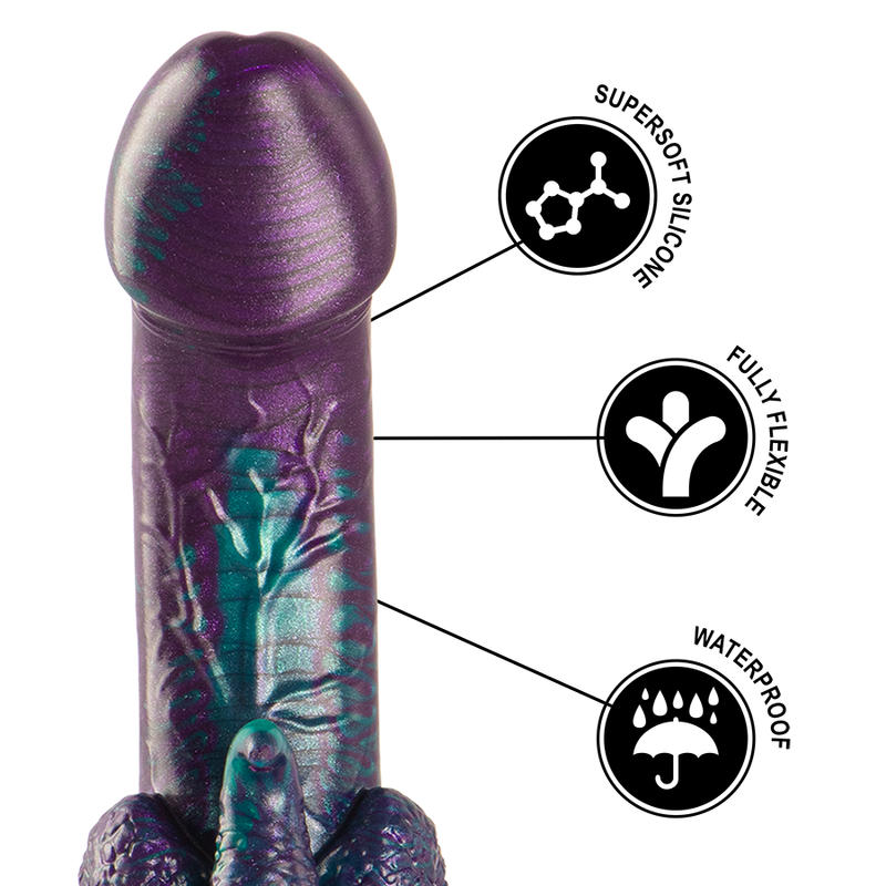 EPIC - BASILISK DILDO ΔΙΠΛΟ SLACY PLEASURE ΜΙΚΡΟ ΜΕΓΕΘΟΣ