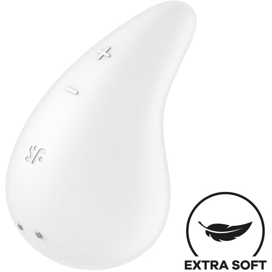 SATISFYER - ΔΟΝΗΤΗΣ DEW DROP ΛΕΥΚΟΣ