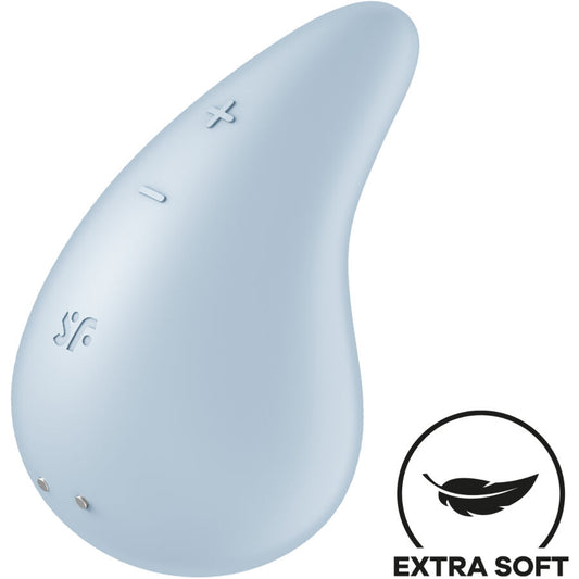 SATISFYER - ΔΟΝΗΤΗΣ DEW DROP ΜΠΛΕ