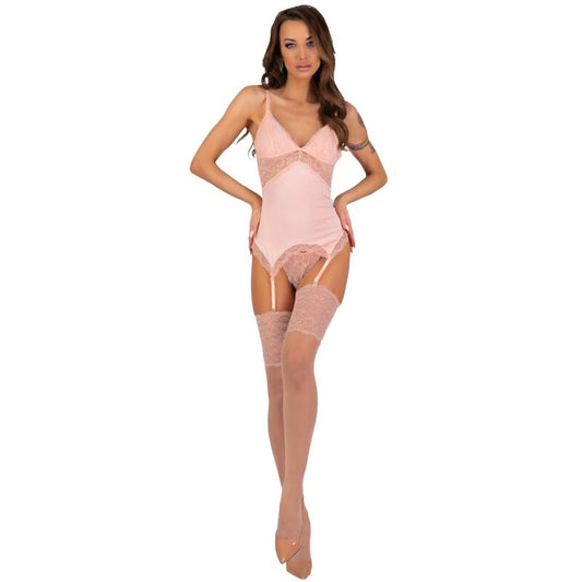LIVCO CORSETTI FASHION - ΣΕΤ PERSINNE PEACH ΚΟΡΣΕΣ + ΕΣΩΡΟΥΧΑ + ΚΑΛΣΟΝ
