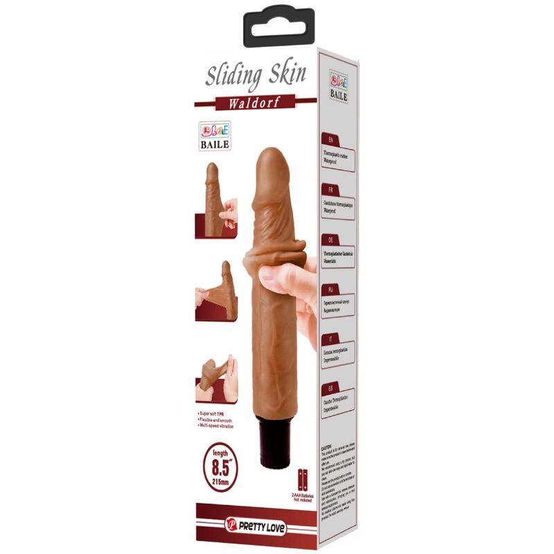 PRETTY LOVE - ΡΕΑΛΙΣΤΙΚΟΣ ΔΟΝΗΤΗΣ WALDORF 18 CM -O- 4 CM