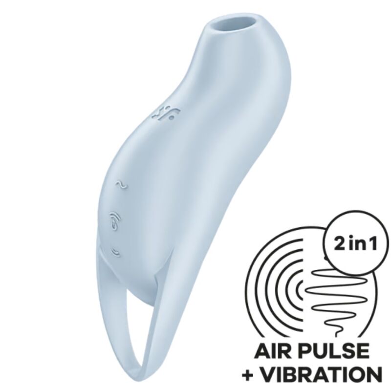 SATISFYER - POCKET PRO 1 ΔΙΕΓΕΡΤΗΣ ΚΛΕΙΤΟΡΙΔΑΣ ΑΝΟΙΧΤΟ ΓΑΛΑΖΙΟ