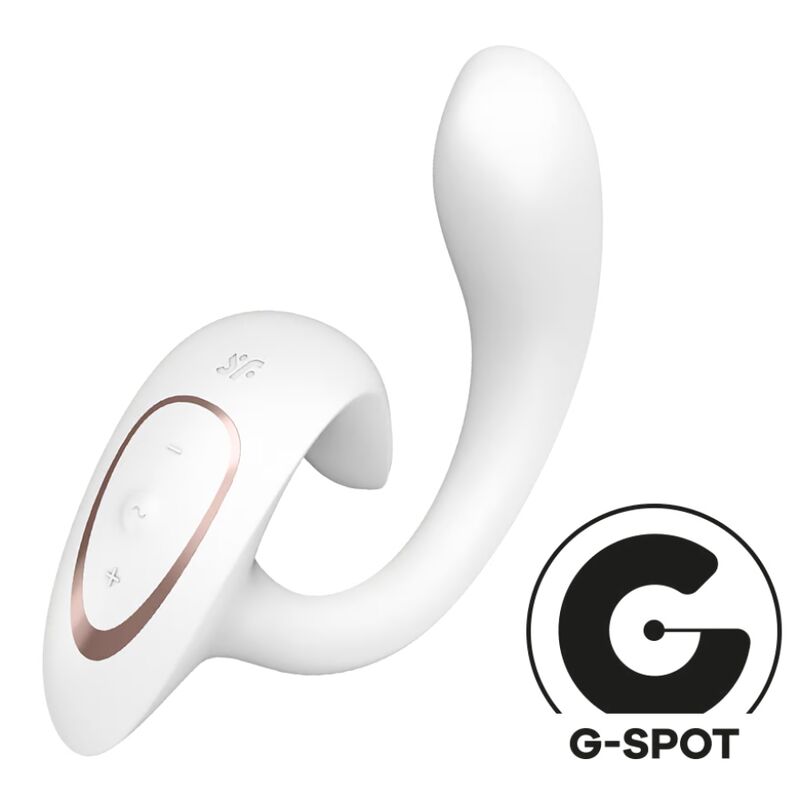 ΔΟΝΗΤΗΣ SATISFYER - G FOR GODDESS 1 RABBIT ΛΕΥΚΟΣ