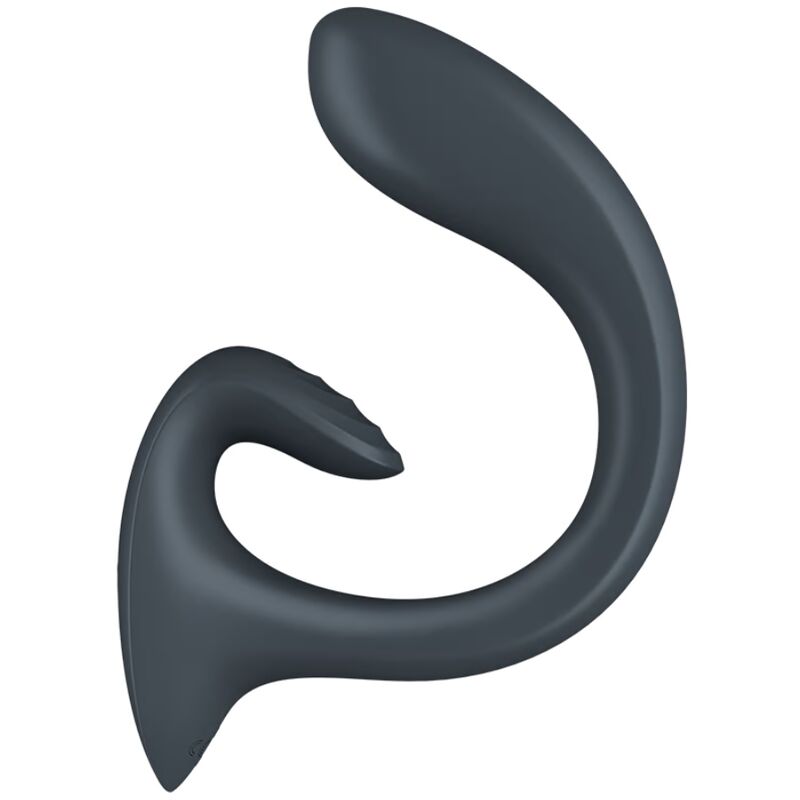 ΔΟΝΗΤΗΣ SATISFYER - G FOR GODDESS 1 RABBIT ΣΚΟΥΡΟ ΓΚΡΙ