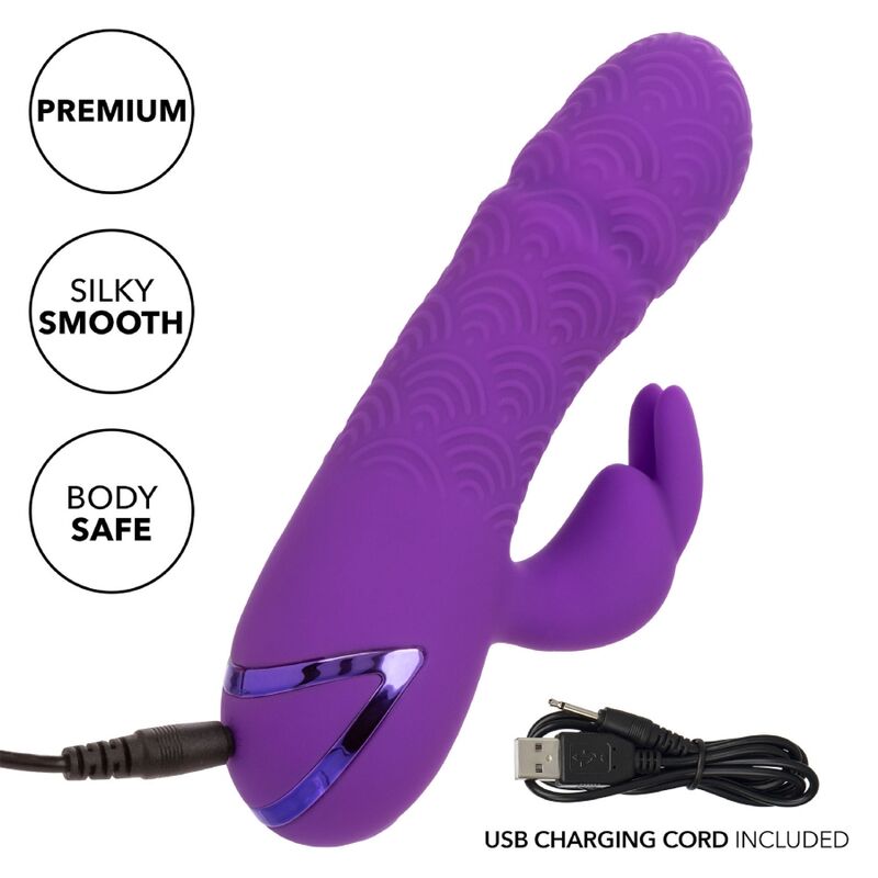 CALEXOTICS - ΔΟΝΗΤΗΣ MANHATTAN BEACH MARVEL RABBIT PURPLE ΑΠΟ ΤΗΝ CALIFORNIA DREAMING