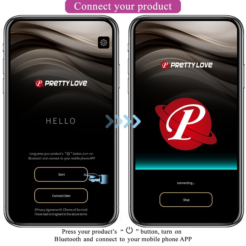 PRETTY LOVE - ΔΟΝΗΤΗΣ HECTOR ELECTROSHOCK ΔΩΡΕΑΝ ΕΦΑΡΜΟΓΗ VIOLET