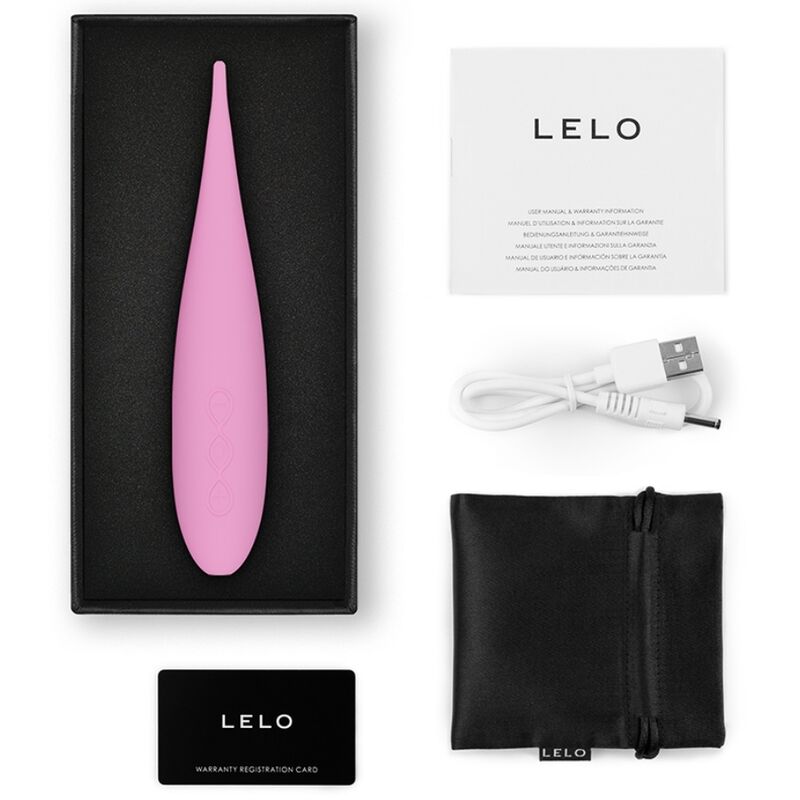 LELO - ΔΙΕΓΕΡΤΗΣ ΚΛΕΙΤΟΡΙΔΑΣ DOT TRAVEL ΡΟΖ