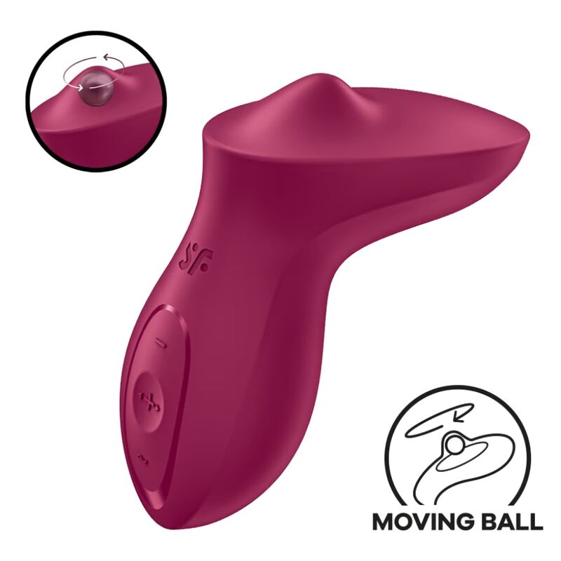 SATISFYER - ΔΟΝΗΤΗΣ ΚΛΕΙΤΟΡΙΔΑΣ EXCITERRR ΜΕ ΜΟΥΡΟ ΠΟΥ ΞΑΠΛΩΝΕΤΑΙ