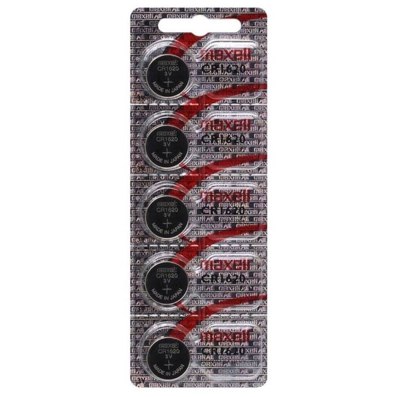 MAXELL - ΜΠΑΤΑΡΙΑ ΛΙΘΙΟΥ CR1620 3V 5UDS
