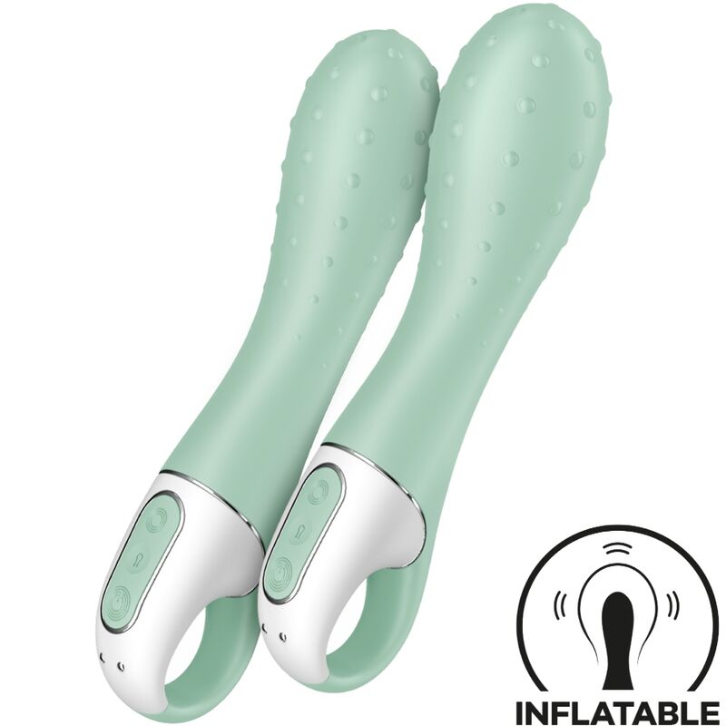 SATISFYER - ΔΟΝΗΤΗΣ ΑΕΡΑ ΜΕ 3 ΦΟΥΣΚΩΤΑ ΣΗΜΕΙΑ G ΜΙΝΤ