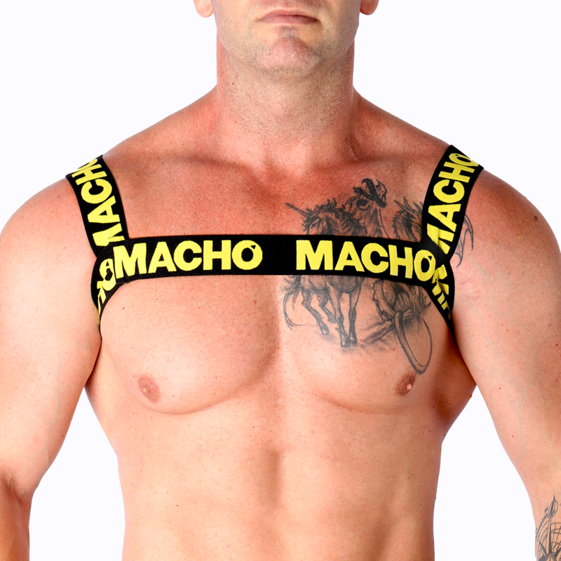 MACHO - ΔΙΠΛΗ ΚΙΤΡΙΝΗ ΖΩΝΗ