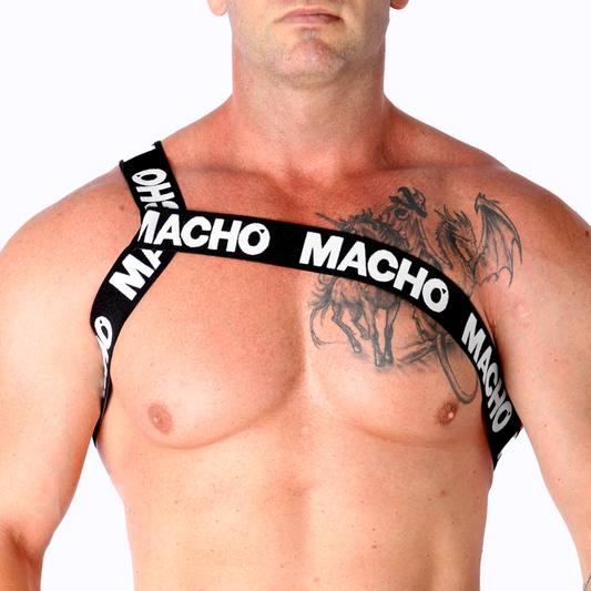 MACHO - ROMAN HARNESS ΛΕΥΚΗ L/XL