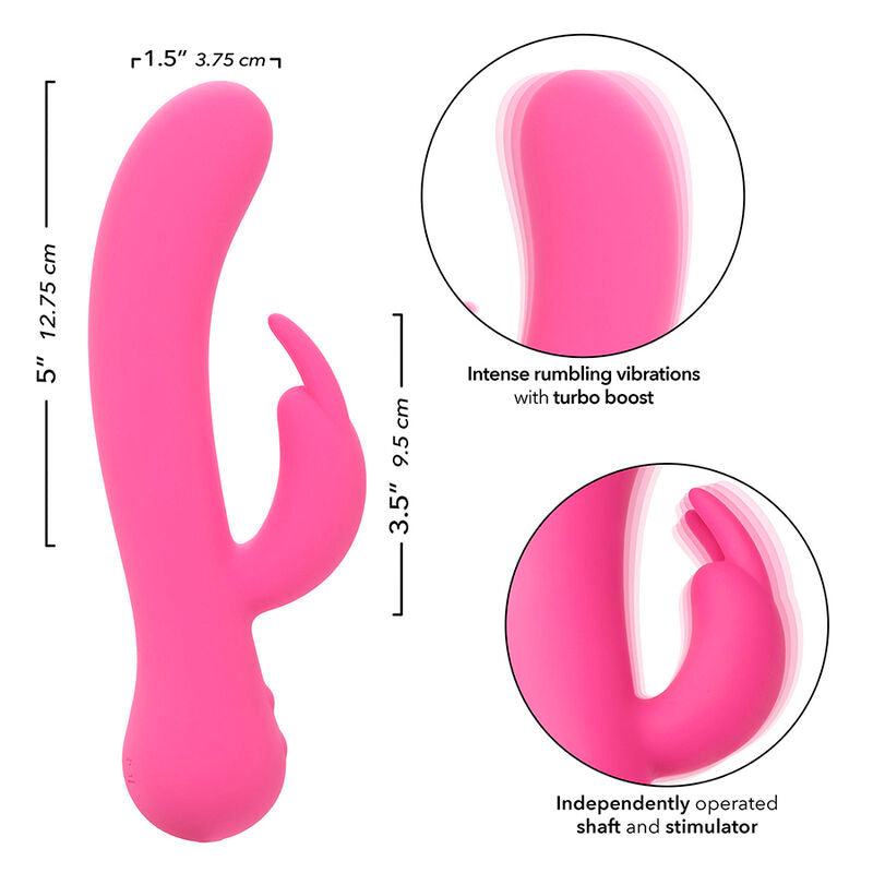 CALEXOTICS - ΔΟΝΗΤΗΣ ΠΡΩΤΗΣ ΦΟΡΑΣ RABBIT ΕΠΑΝΑΦΟΡΤΙΖΟΜΕΝΟΣ ΡΟΖ
