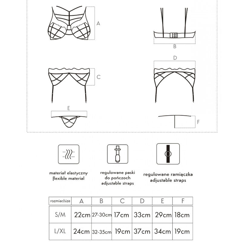 LIVCO CORSETTI FASHION - SOLEDAD LC 20217 ΣΟΥΤΙΕΝ + ΚΙΛΟΚΟ + ΖΩΝΗ ΖΑΝΤΗΡΑ L/XL