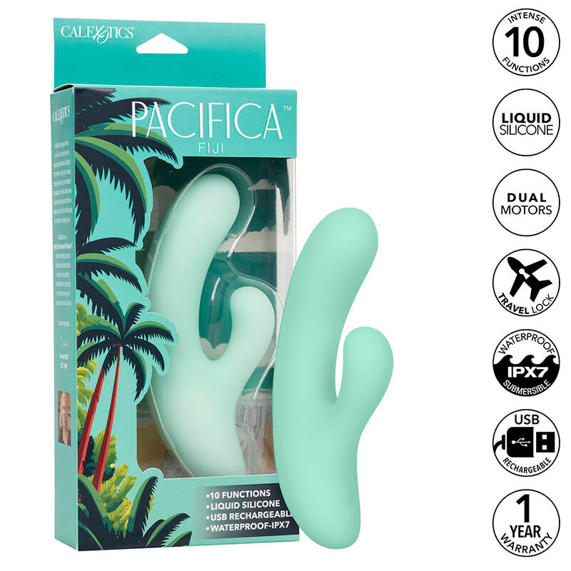 CALEXOTICS - ΔΟΝΗΤΗΣ & ΕΚΤΙΜΗΤΗΣ PACIFICA FIJI G SPOT 10 ΔΟΝΗΣΕΙΣ AQUA