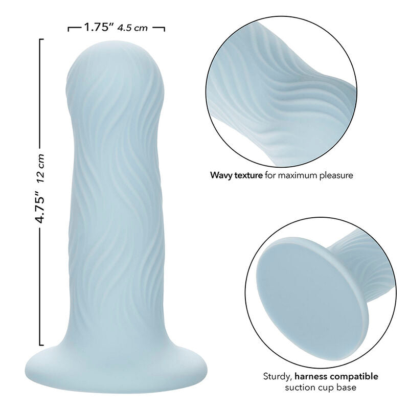 CALEXOTICS - Πρωκτικό βύσμα WAVE RIDER FOAM ΜΠΛΕ